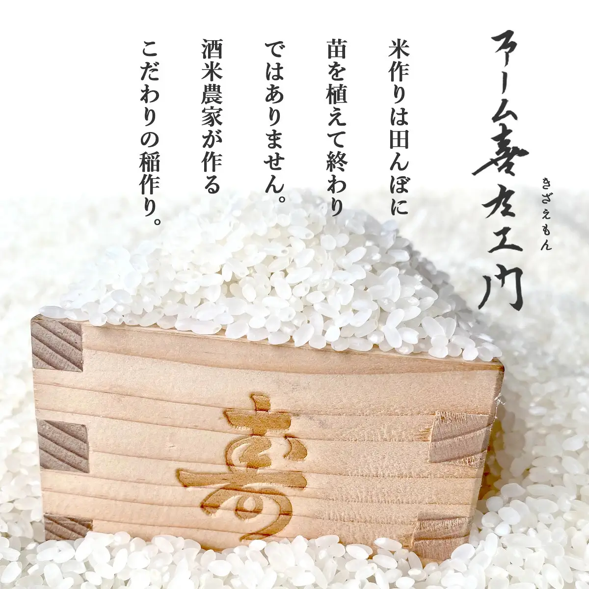 【ファーム喜左ヱ門】令和8年産 つきあかり（精米)　5kg