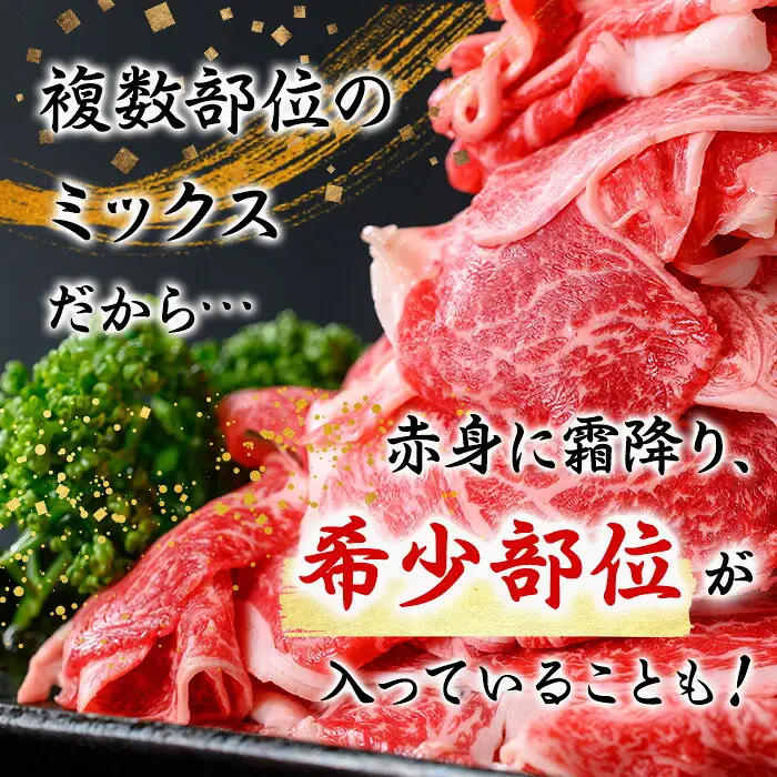 【緊急支援品】【訳あり】黒毛和牛万能切り落とし肉 計500g(500g×1P) 鹿児島県産 黒毛和牛 和牛 切り落とし 肉 牛肉 国産 九州産 赤身 薄切りすき焼き しゃぶしゃぶ カレー 小分け 煮込み 訳あり 訳アリ 切落し p95-001
