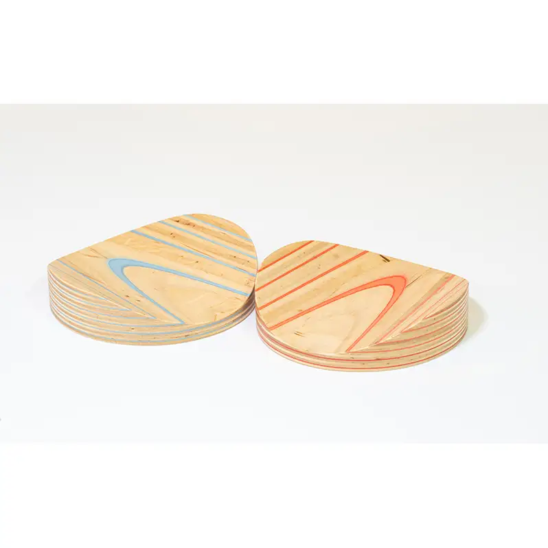 木製 mokume red 北海道 木製 トレイ レッド