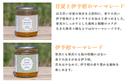 ＜無茶々園 ジュース 720ml×2本・マーマレード2種セット＞『1か月以内に順次出荷予定』果物 温州みかん 伊予柑 甘夏 オレンジ ミカン 蜜柑 柑橘 フルーツ ジャム 果実飲料 ドリンク 飲んで応援 特産品 贈答用 愛媛県 西予市 【常温】AMC0001