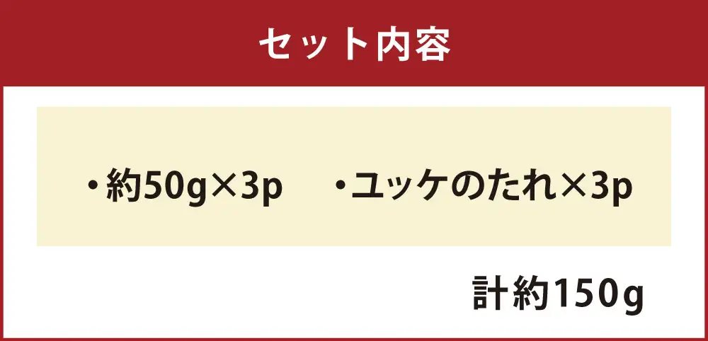 馬刺しユッケ 3人前 約150g （ 約50g × 3パック ） 熊本直送 馬肉 お肉 肉 ニク にく 馬 ユッケ タレ付き おつまみ 晩酌 酒の肴 冷凍