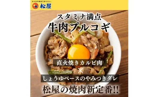 【 松屋フーズ 】 牛肉プルコギ 20個入 1,500g （ 1個 75g ） プルコギ 牛肉 牛 お肉 肉 ニク にく おかず 食事 昼食 夕食 冷凍