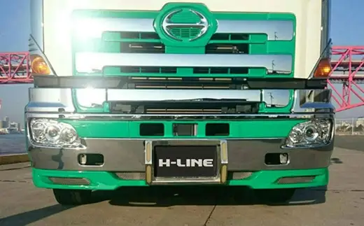 HINO グランドプロフィア 後期 フロントスポイラー （ タイプ1 ） 3P トラック 車 カー カー用品 エアロパーツ パーツ カスタムパーツ カスタム