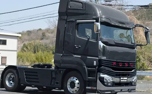 新型24FUSO フロントスポイラー 3P トラック 車 カー カー用品 エアロパーツ パーツ カスタムパーツ カスタム