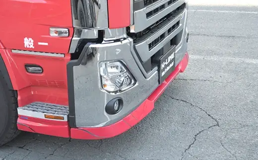 新型クオン＆いすゞ フロントスポイラー （ タイプ3 ） 3P 大型・ 低床 ・ トラクター用 トラック 車 カー カー用品 エアロパーツ パーツ カスタムパーツ カスタム