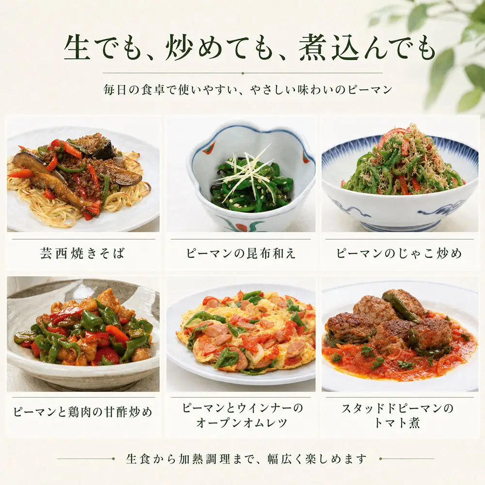 ピーマン 3kg P.SUKE（ピースケ）野菜