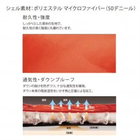 イスカ《シュラフ寝袋》タトパニX　ブリック　登山やアウトドア・キャンプ、車中泊用。【ISKOT】【1768452】
