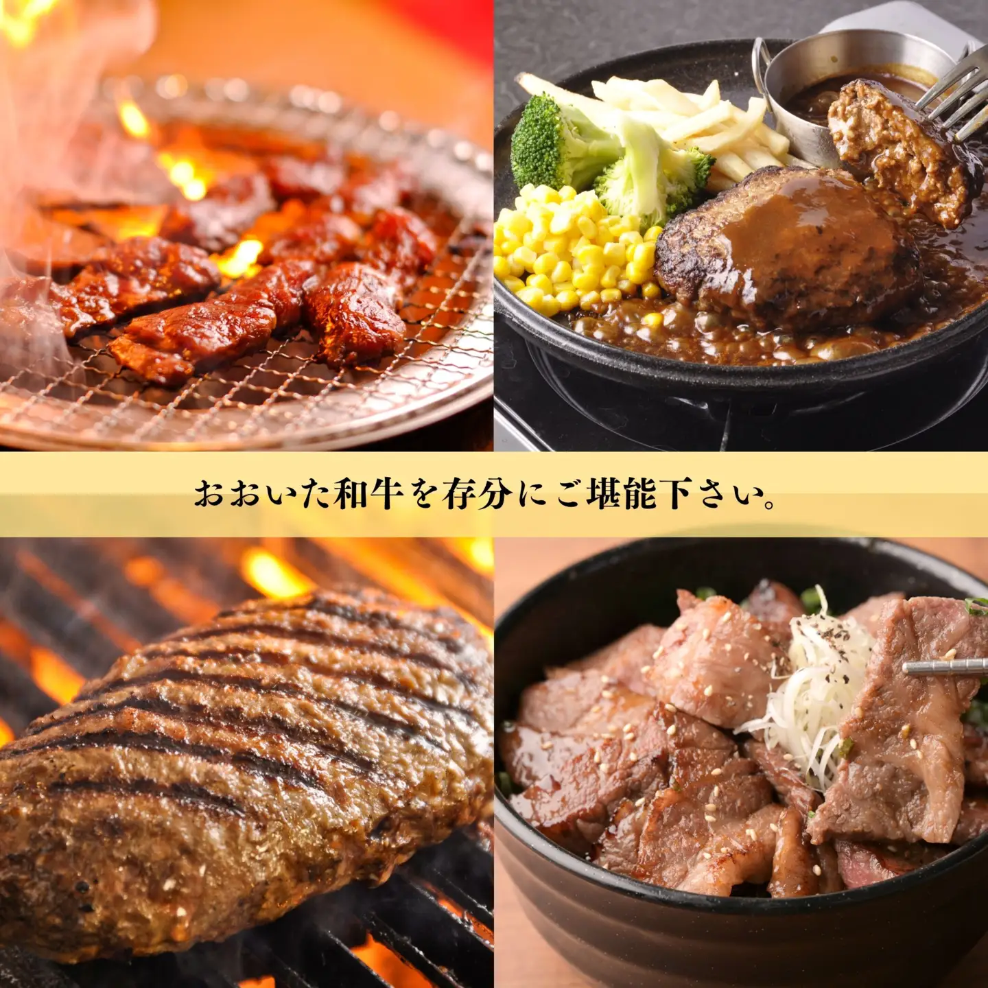 おおいた和牛 詰め合わせ 合計 810g ハンバーグ 焼き肉 ロース カルビ 赤身 つけダレ付 | 津久見市