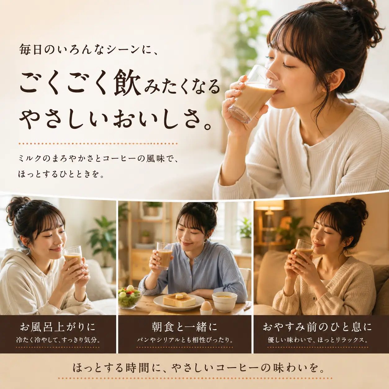  ひまわりコーヒー 4本 コーヒー牛乳