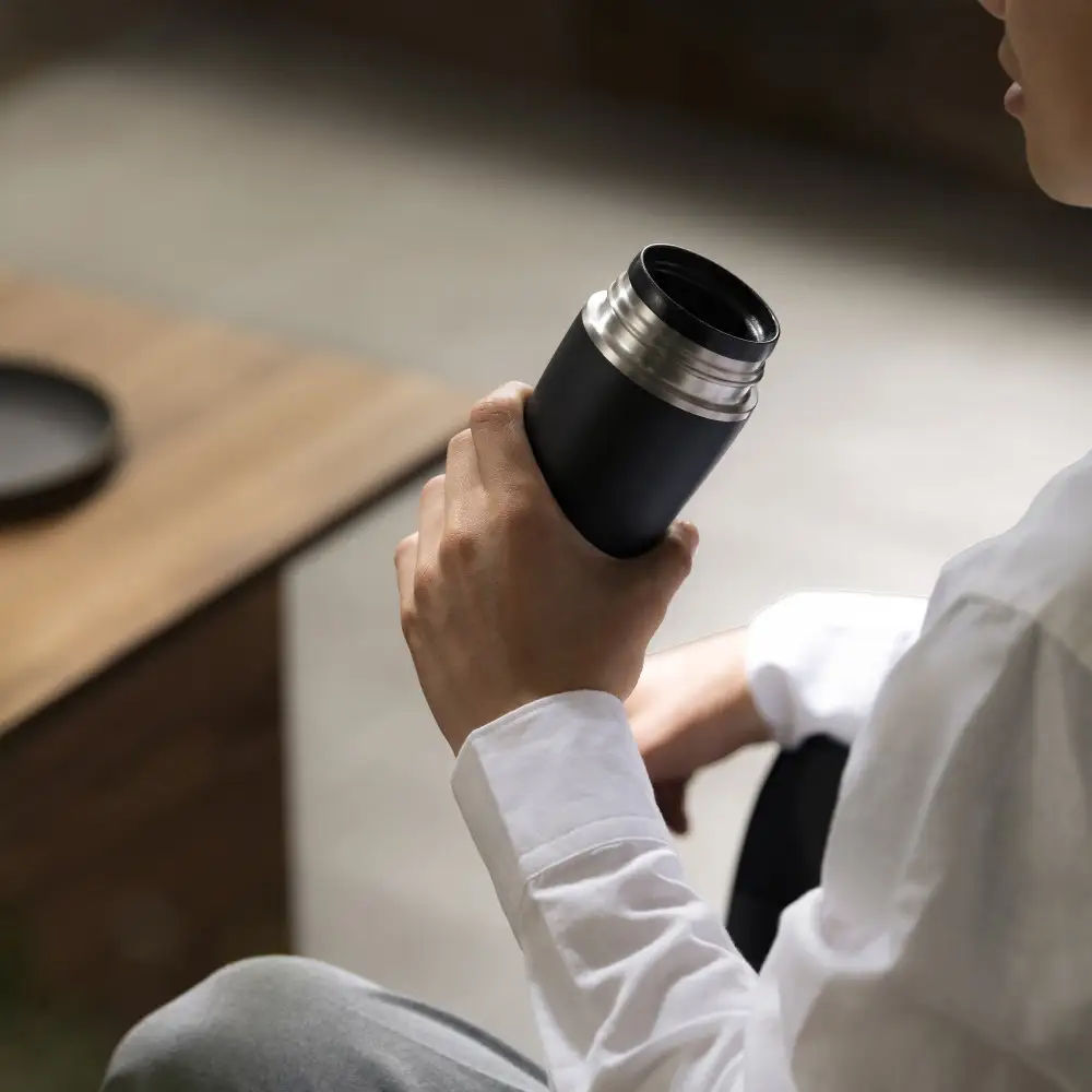 セラミックコーティングマグボトル３５０ｍｌ CMSS-350 ブラック