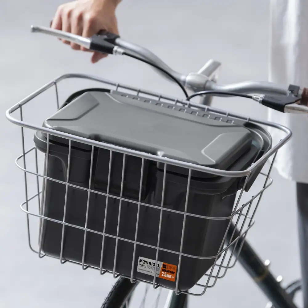 ＨＵＧＥＬ　真空断熱クーラーボックス　６Ｌ VITC-6 チャコールグレー