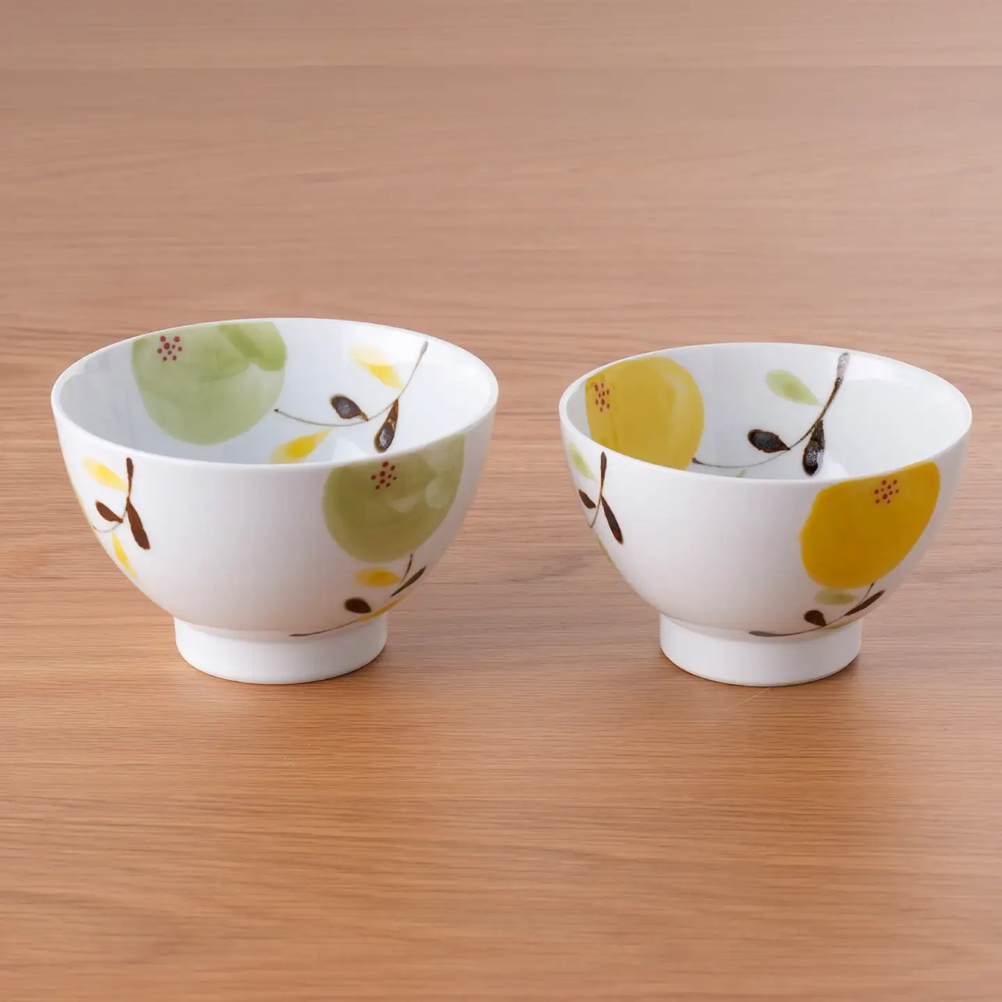 【波佐見焼】モコアペア茶碗・フルーツ小皿 6点セット【福田陶器店/奥川陶器】[NB162]