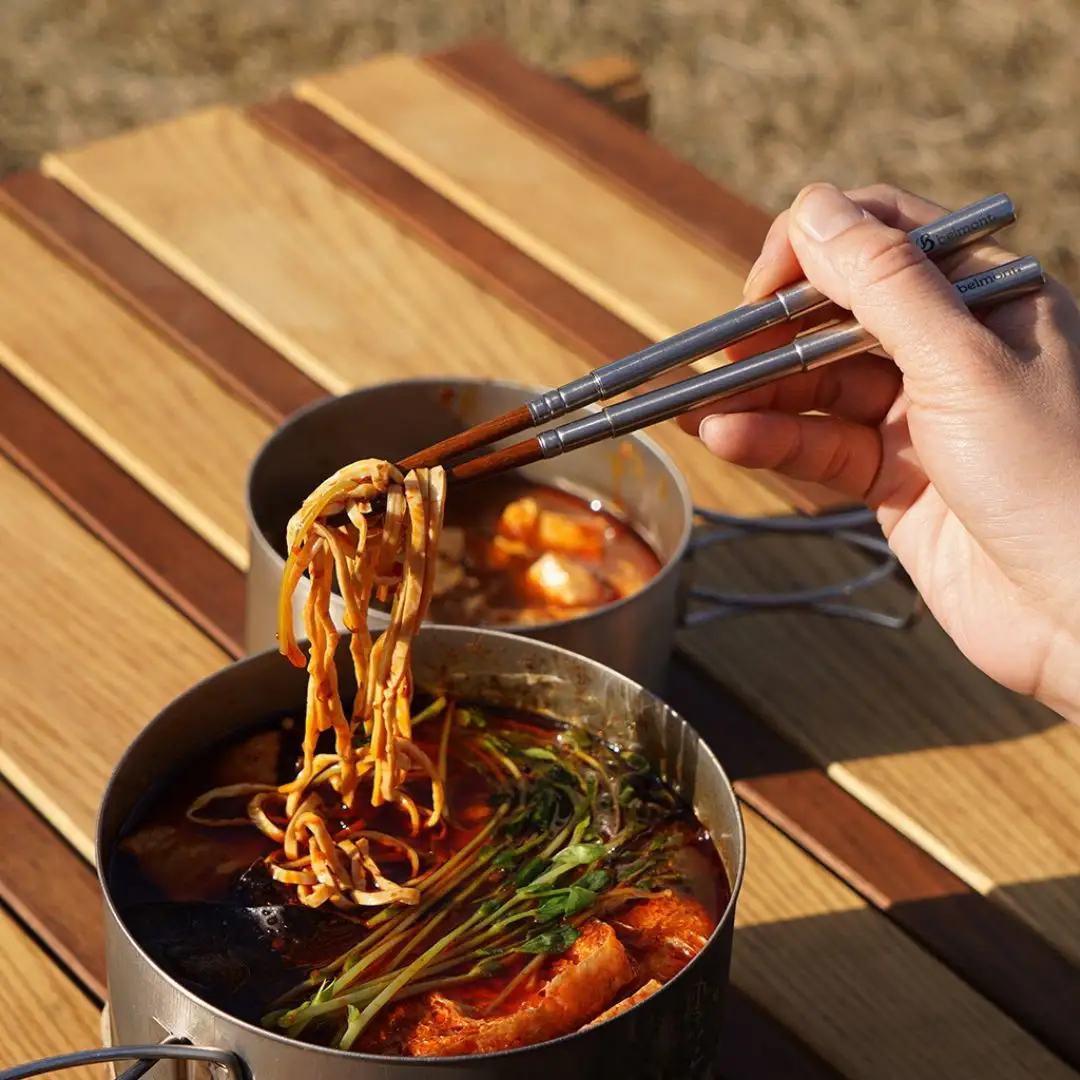[ベルモント] 山箸 コンパクト アウトドア 登山 食器 携帯【010S961】
