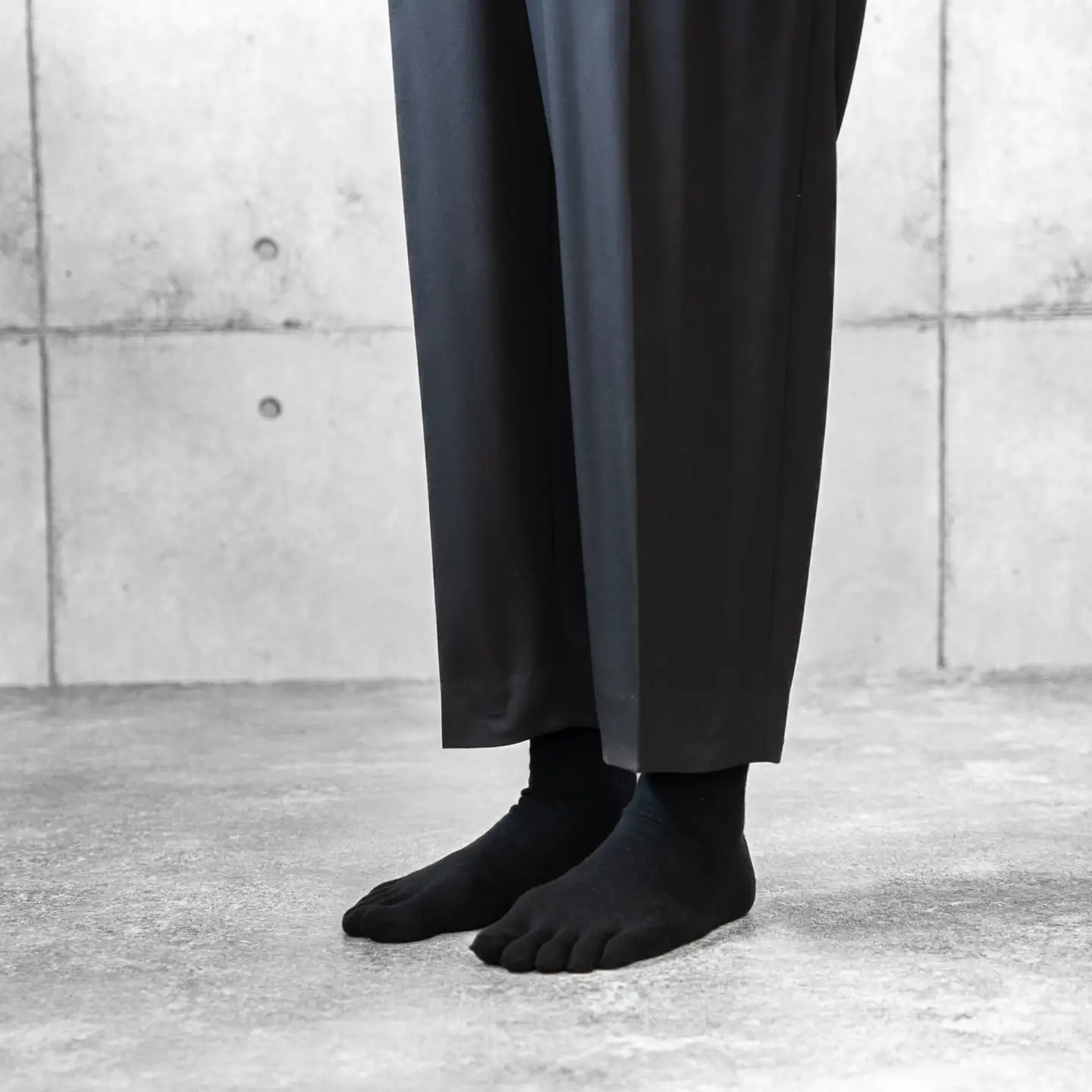 HARUSAKU ハルサク 日本製 5本指 バックラインソックス 靴下 10足 セット（23cm～25cm） hsk019