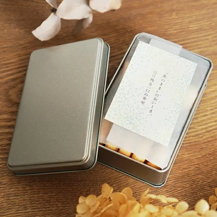 ディアマンクッキー缶（グルテンフリー）〈cafe muku〉 ／ ディアマンクッキー グルテンフリー プレーン ショコラ クッキー缶 一口サイズ さっくりほろり 甜菜糖 米粉 よつ葉バター アーモンドプードル 国産素材 No.569