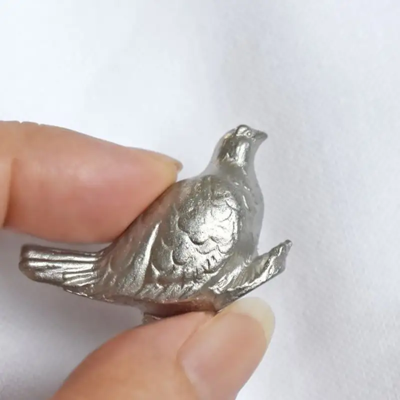 【高岡銅器】 小さな錫のライチョウ物語 モダン おしゃれ オーナメント インテリア 箸置き はし置き はしおき 富山県 高岡 FAD-2121