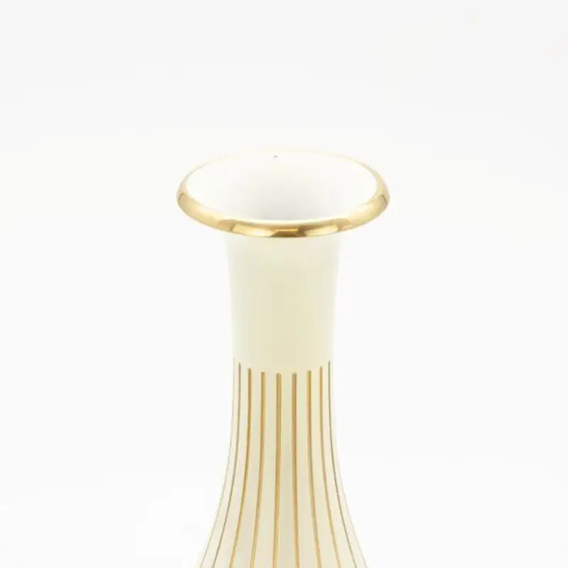 【高岡銅器】Flower Vase  RAPPA SLIM(White) モダン おしゃれ 花瓶 かびん 花立 花器 富山県 高岡 FAD-2131