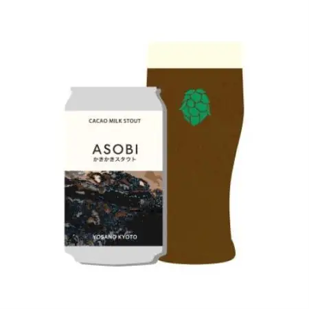 【クラフトビール】ASOBI かきかきスタウト 350ml×6本 CACAO MILK STOUT【配送不可地域：離島】【1779651】