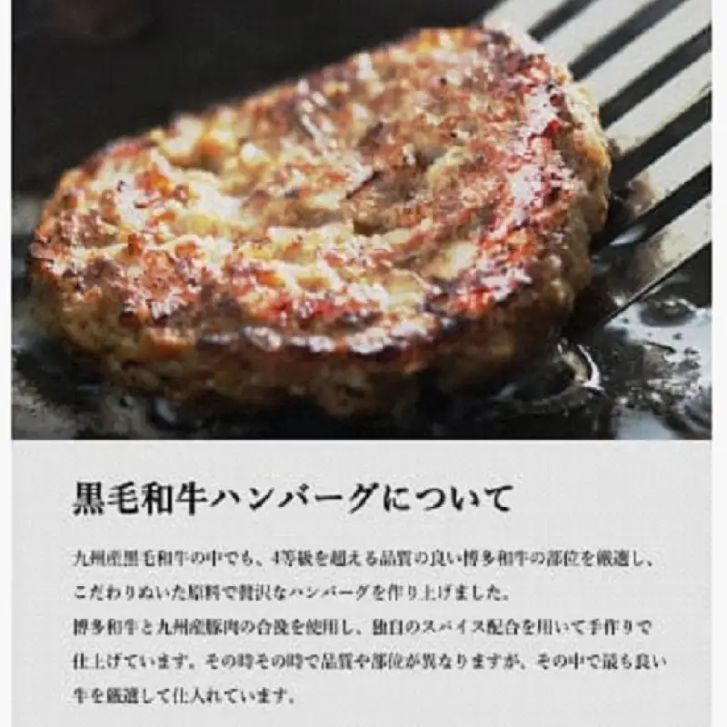 【極】博多和牛入りハンバーグ（150g×10個）