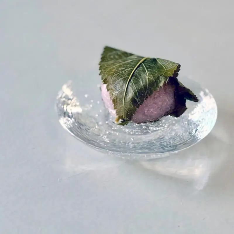セイウン 11cm 丸小皿 2枚（泡・カラー） 食器 皿 ガラスプレート ガラス 硝子 手作り ギフト プレゼント 贈り物 九十九里町 千葉