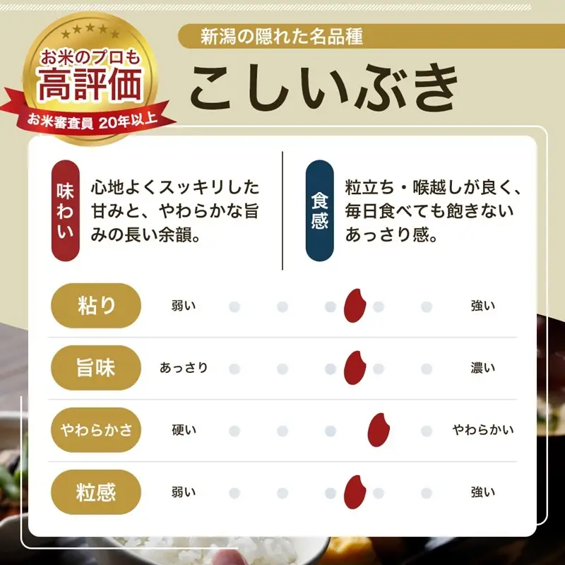 令和8年産 先行予約 新潟県 上越市産米 こしいぶき 定期便 5kg×3回 計15kg 3か月 新米 精米 米ヴィレッジさんわ 上越市三和区