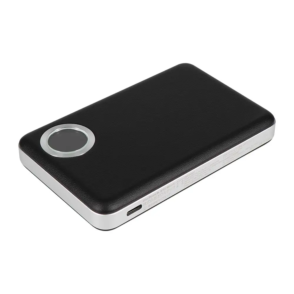オウルテック モバイルバッテリー 10000mAh 準固体 ワイヤレス ブラック