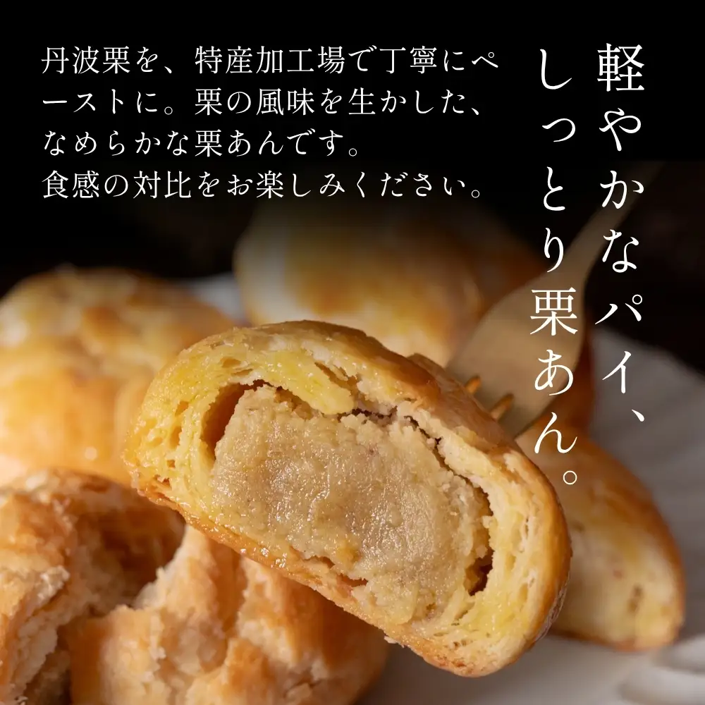 丹波栗パイ 5個入 栗パイ