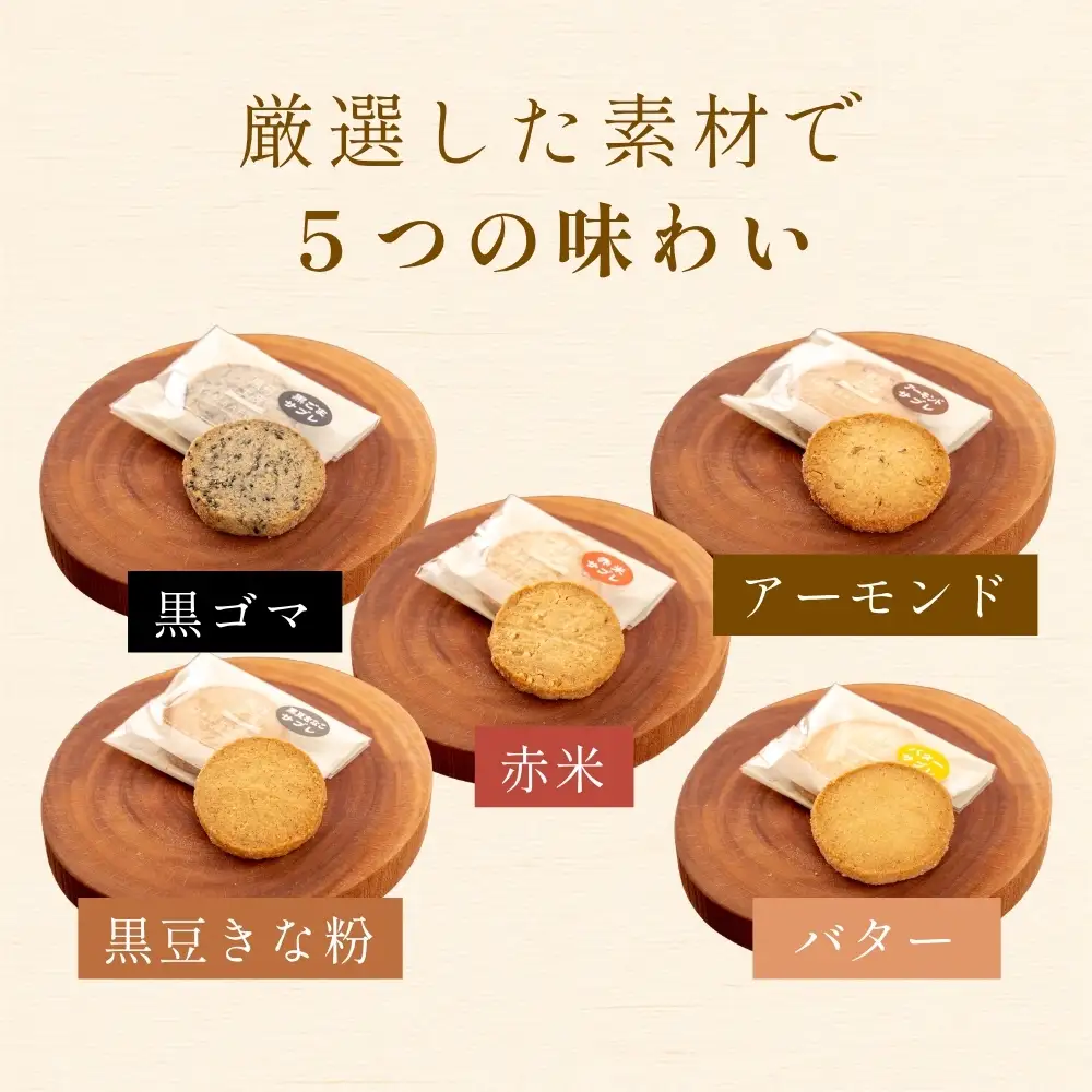 クッキー 贅沢サブレ 5種10枚入り クッキー