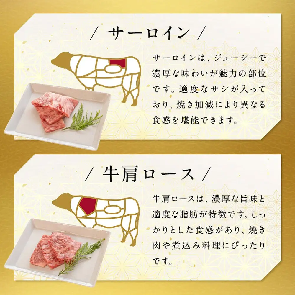 【国産 黒毛和牛 特上】秋田牛・八幡平ポーク 焼肉詰め合わせ480g
