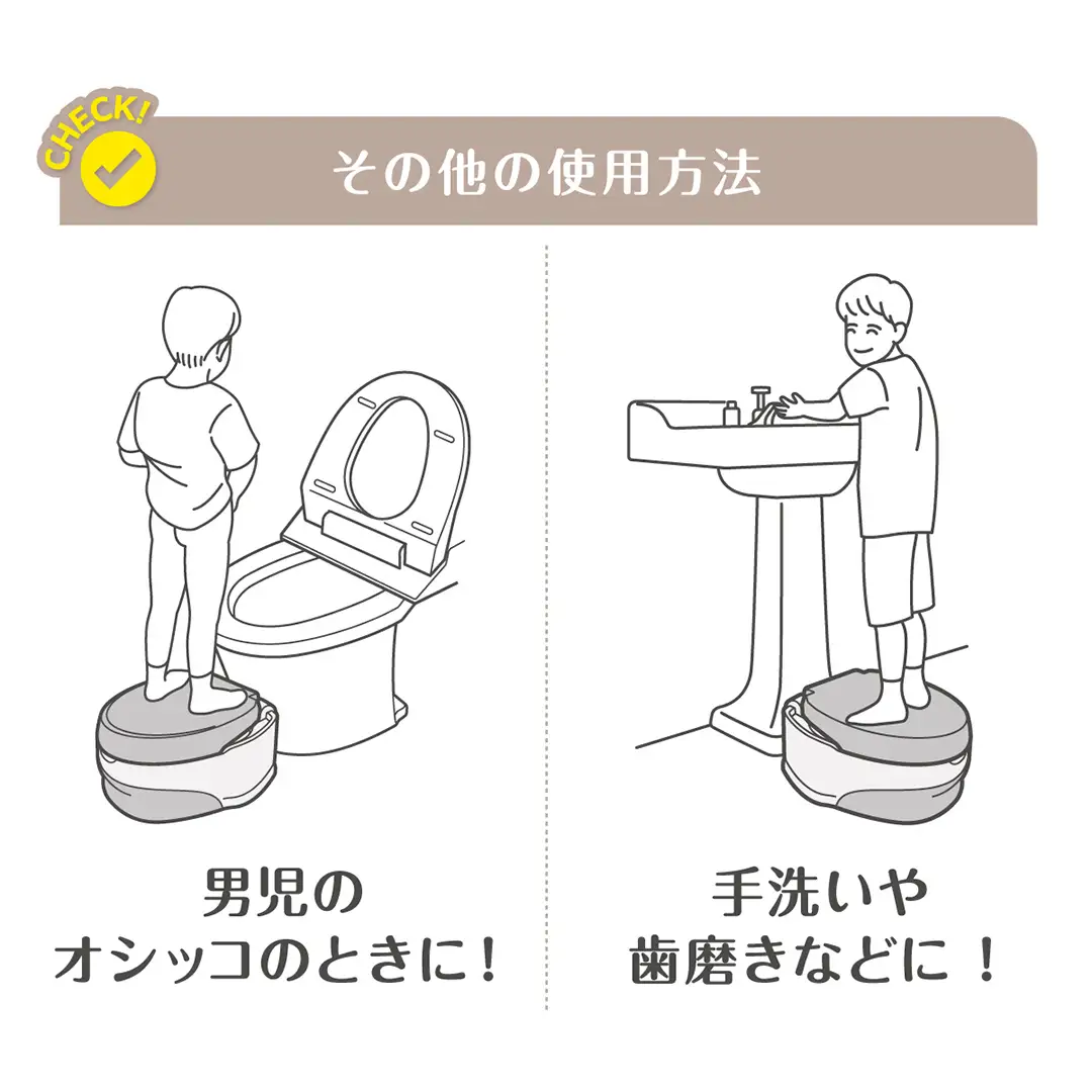 【コンビ】洋式おまるでステップ グレー(GL) 118661 おむつはずれ 補助便座 トイレトレーニング