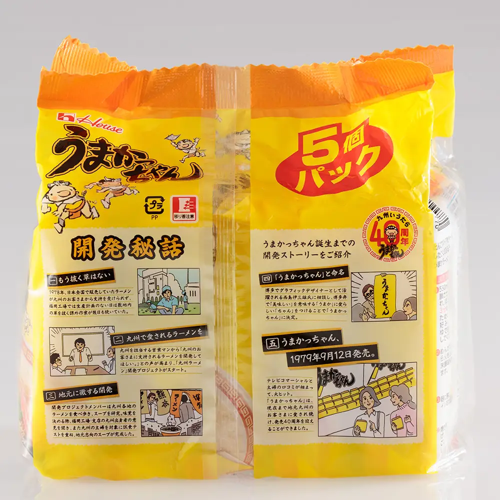 豚骨ラーメン うまかっちゃん 10食(5パック×2)[H0233]