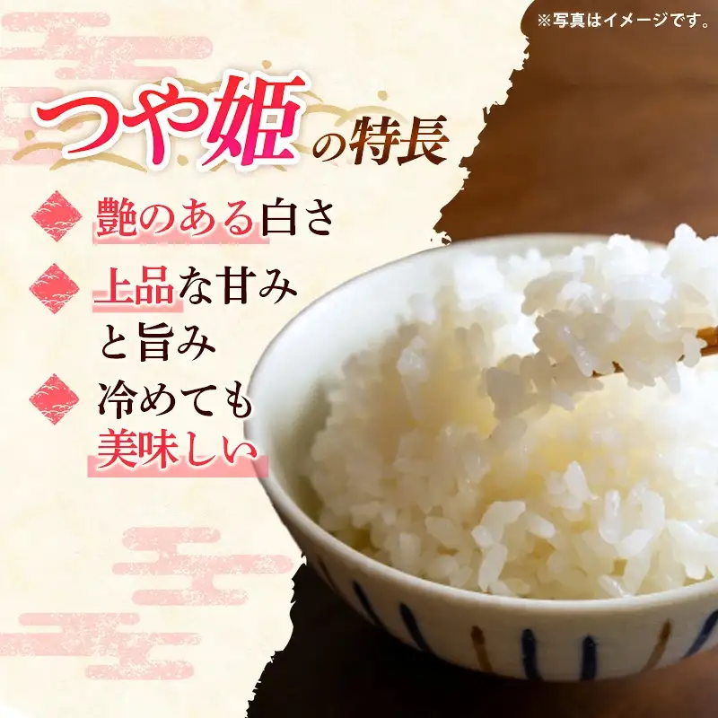 【R8年産米】つや姫 白米 10kg(5kg×2) - 米 ごはん ブランド米  山形県 飯豊町