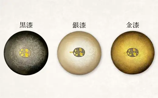 プレミアム肥後象嵌ボンボニエール（平型・透明釉）（黒漆） 天草陶石 器 小物入れ 引き出物 装飾品 贈答品 黒漆 金彩 銀彩 収納 贈り物