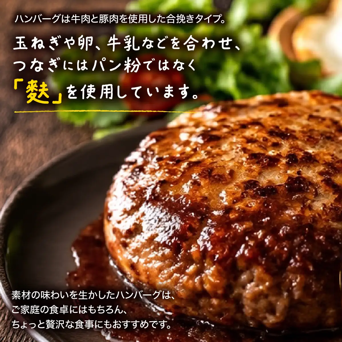 冷凍ハンバーグ　焼ハンバーグ　5P MBBR005