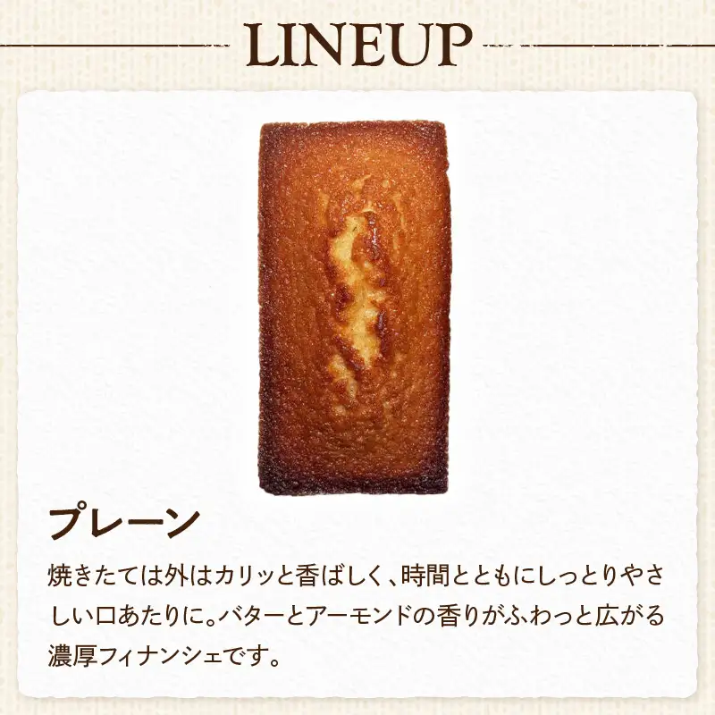 クラフトフィナンシェ Pouché（プーシェ）プレーン10個セット