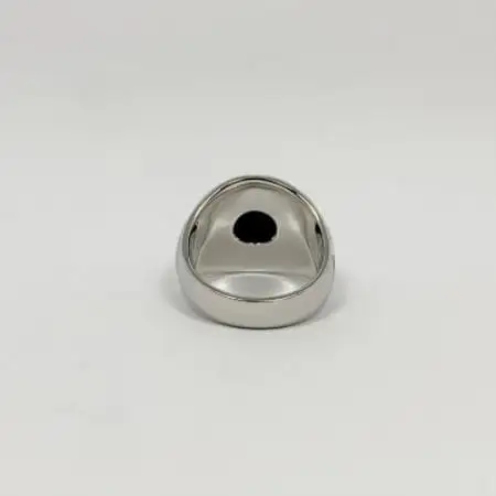 アクセサリー 指輪 (鋳造)PT950　オニキス　 サイズ 27号【配送不可地域：沖縄県】【1770681】
