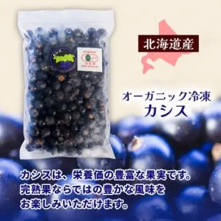 有機JAS認証北海道帯広産 冷凍カシス 3.5kg(500g×7袋)【配送不可地域：離島】【1746268】