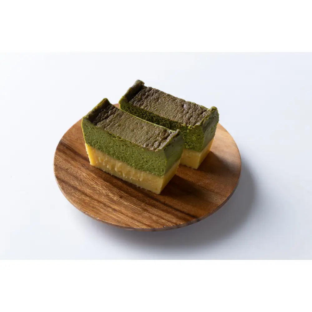 熟成蜜芋チーズケーキ　出雲抹茶