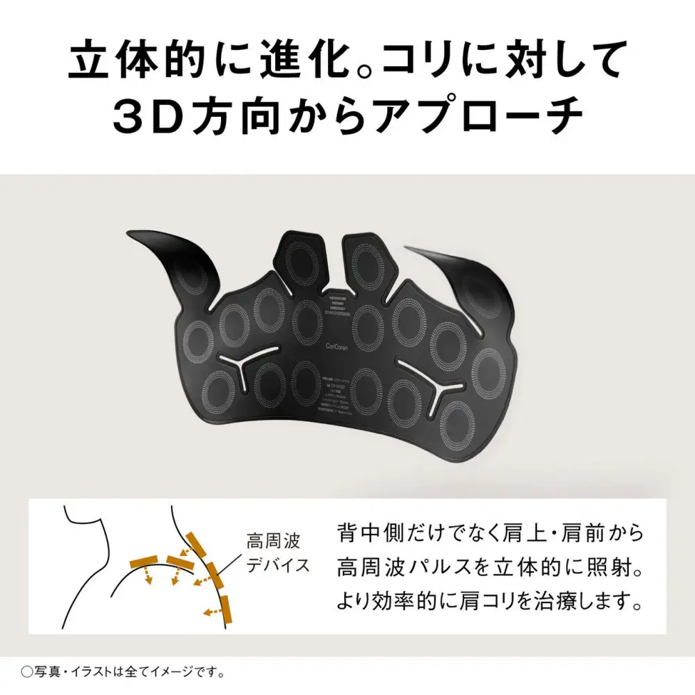 パナソニック 高周波治療器コリコランワイド3D（肩専用）EW-RA560-K ブラック
