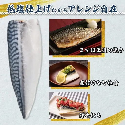 訳あり 骨取り 国産 塩鯖 約2kg（約16枚~24枚入） 鯖