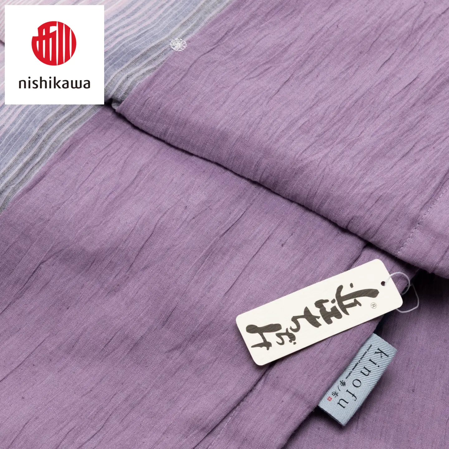 【nishikawa/西川】[季の布］麻肌掛けふとんSLサイズ　ラベンダーAE05102043　KF5603【P439W】
