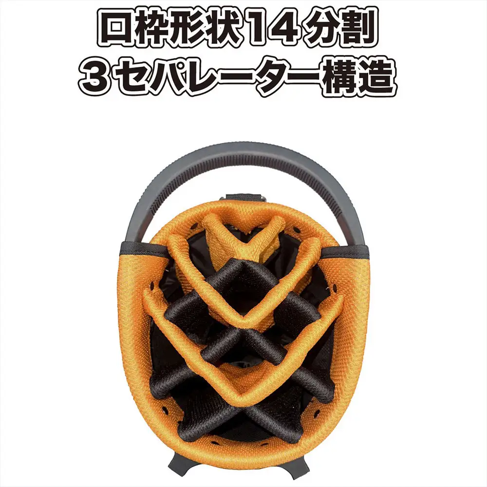 読売ジャイアンツ 9.5型スタンド式キャディバッグ YGCB-6423 ゴルフ ゴルフ用品 スタンドバッグ ゴルフバッグ 機能ポケット付き フード ショルダーベルト グローブホルダー タオルハンガー 名札 14分割 ・ 3セパレーター構造