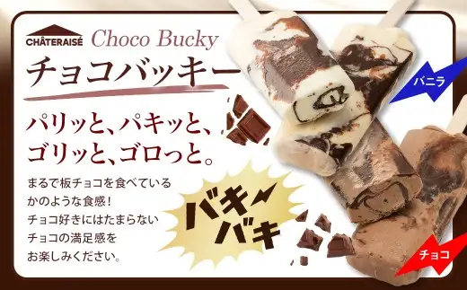 【 シャトレーゼ 】 チョコバッキー バニラ & チョコ 2種 36本入 お菓子 菓子 おかし デザート おやつ 洋菓子 詰め合わせ 食べ比べ セット アイス チョコアイス バニラアイス アイスバー バニラ チョコレート