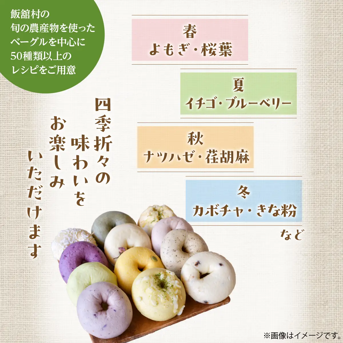 【国産小麦粉使用】店主おすすめベーグル 6個セット ITTAQ001