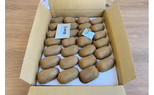 香川県産 香緑キウイ 約3.5㎏　3L-L　24－30玉入_Z2600541