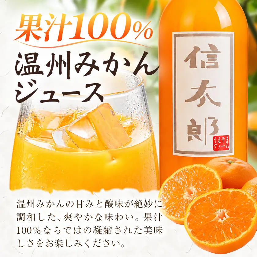 温州みかんジュース 500ml 6本 100%