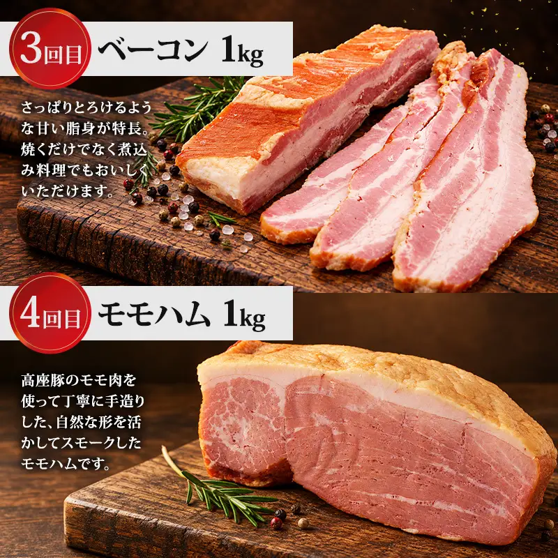 全7回ハム・ソーセージ・ウィンナー定期便 加工肉 豚肉 豚 肉 お肉 加工食品 加工品 手造り ベーコン ラインバイザー フランクフルト 神奈川県 綾瀬市