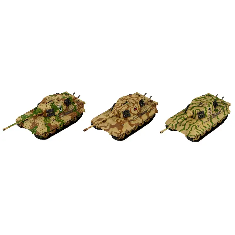 【SGK18】 1/144 ドイツ陸軍 ティーガーII(H)戦車 【kw0168-0035】