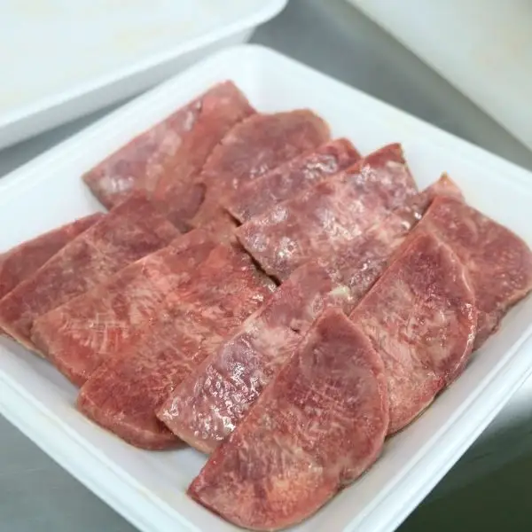 牛タン 定期便6回 薄切り牛タン 500g (合計3kg) 冷凍