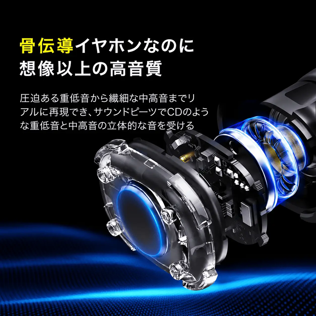 BE8 骨伝導イヤホン